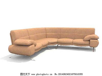 公共座椅3d模型家具图片素材 29
